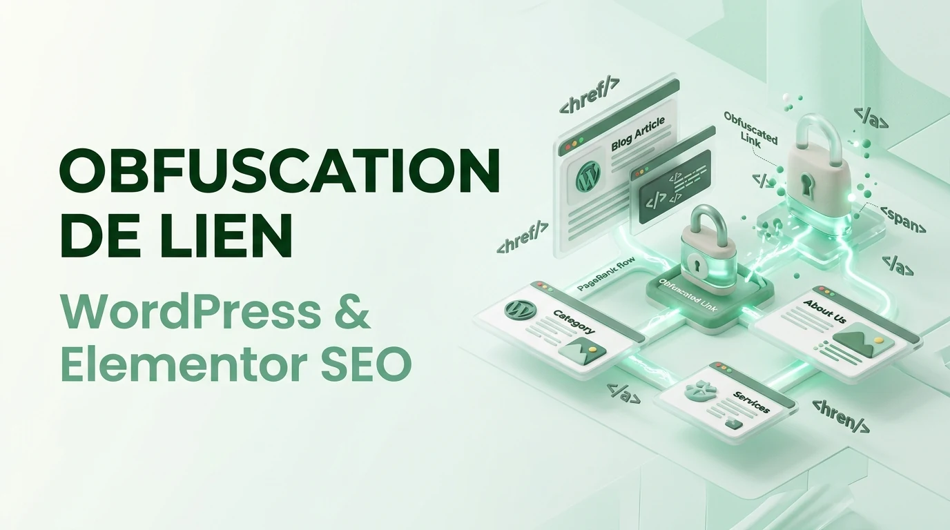 Obfuscation de lien avec WordPress et Elementor pour le SEO : gratuit et sans plugin